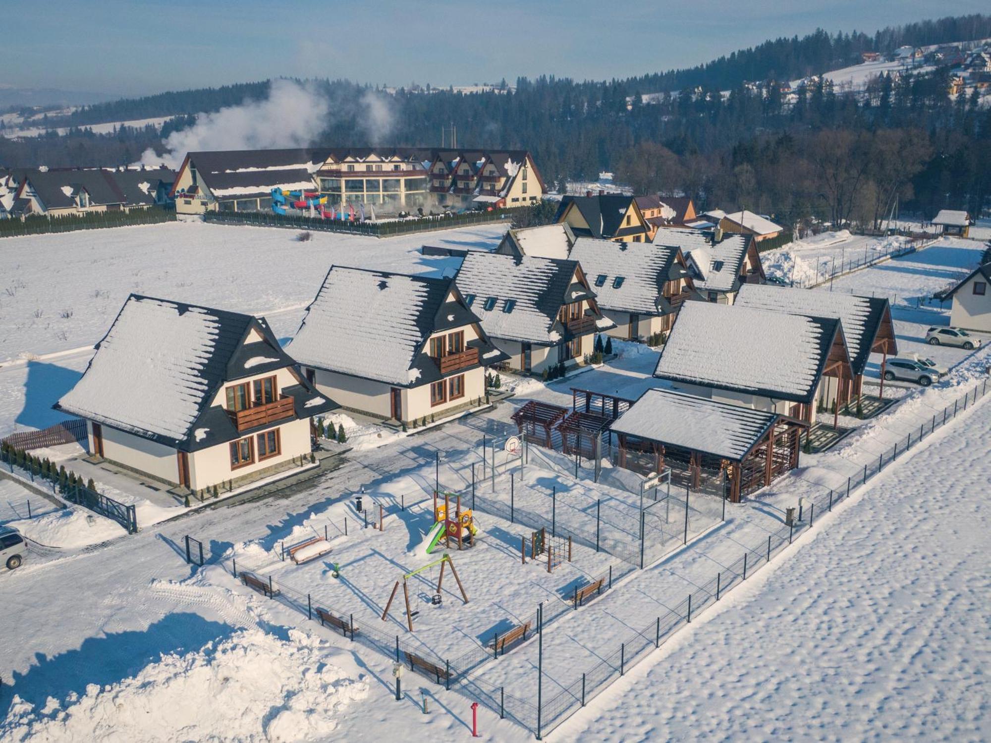 Przy Termach - Pokoje, Apartamenty, Domki Szaflary Bagian luar foto
